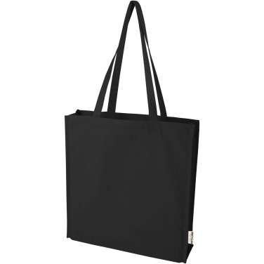 Logotrade promotional items photo of: Florida 270 g/m² GRS recycled gusset tote bag 14L