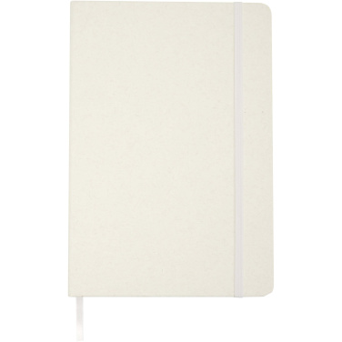 Logotrade promotional giveaway picture of: Bass A5 recycled hard cover notebook with lined pages