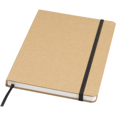 Logotrade promotional merchandise picture of: Holm A5 stone paper hard cover notebook with lined pages