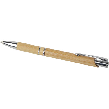 Logotrade promotional giveaway picture of: Wicker bamboo ballpoint pen