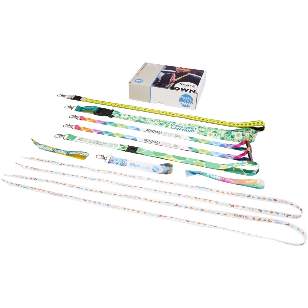 Logo trade promotional merchandise photo of: Sublimation lanyards sample box