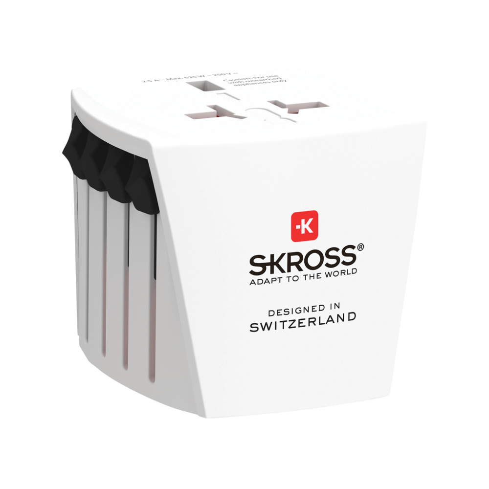 Logotrade promotional giveaway picture of: SKROSS World Travel Adapter MUV Micro