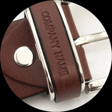 Logo trade corporate gift photo of: Leather belt 502035000