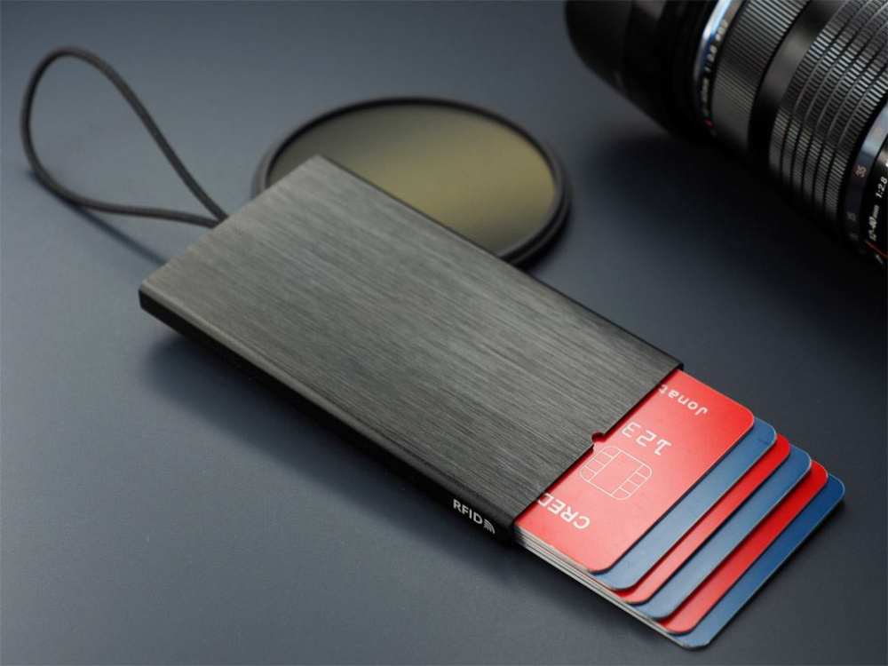 Logotrade promotional merchandise photo of: RFID credit and business card holder 126615500