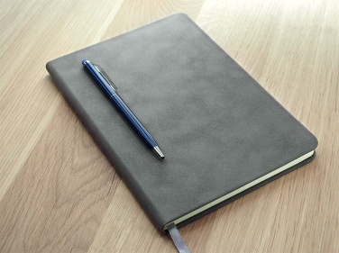 Logo trade promotional gifts picture of: Magnetic notebook with a pen 124715100