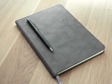 Logo trade promotional products picture of: Magnetic notebook with a pen 124715100