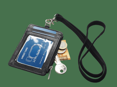 Logo trade corporate gift photo of: ID card holder with lanyard 170805200