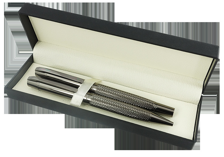 Logo trade promotional giveaway photo of: AVALON pen set 60503600