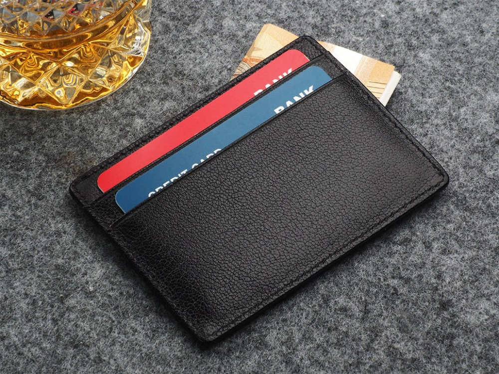 Logo trade advertising products image of: RFID credit card case 190105200