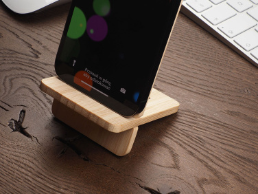 Logo trade promotional items picture of: Wooden telephone stand 1834292