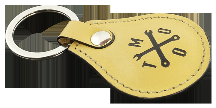 Logo trade advertising products image of: Keyring 569131