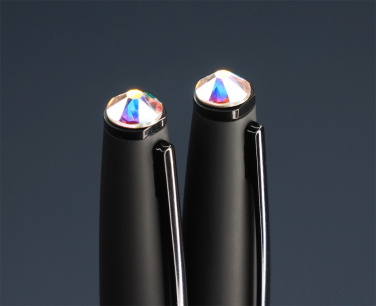 Logo trade promotional items image of: Swarovski Crystal Pen set 1236036