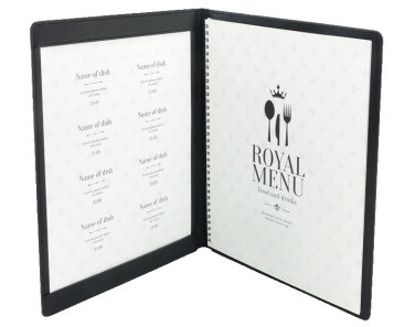 Logo trade promotional items picture of: Menu cover 1078119