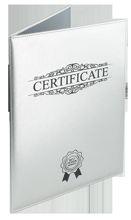 Logo trade promotional giveaway photo of: Certificate cover 152119