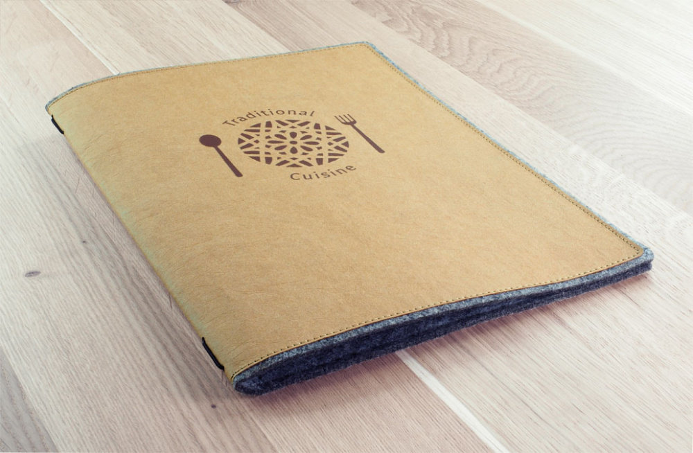 Logo trade corporate gifts picture of: Menu cover Ambiente 1189140