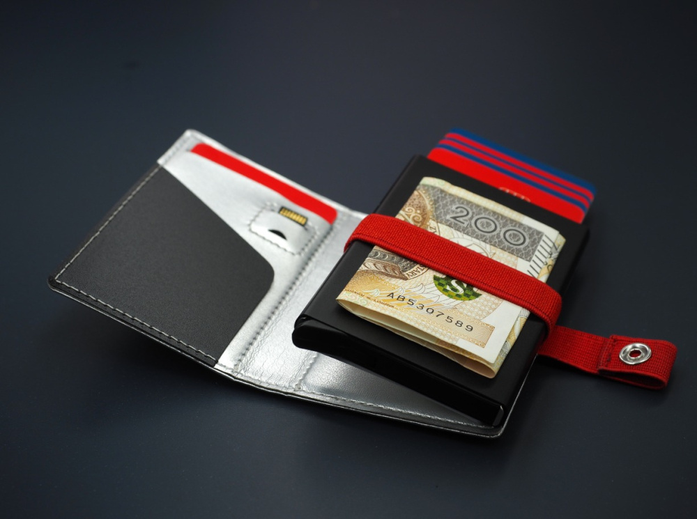 Logo trade promotional giveaways picture of: RFID wallet 1230119