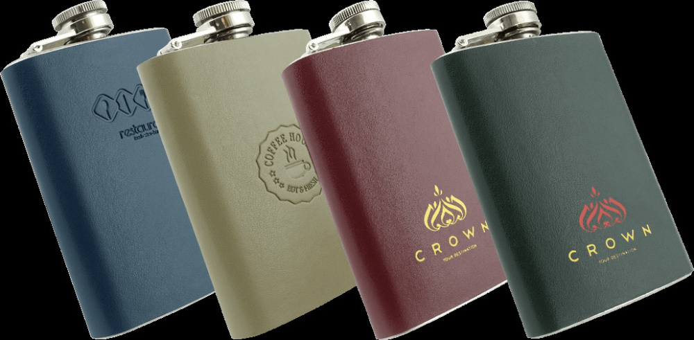 Logo trade promotional merchandise photo of: Hip flask 426119