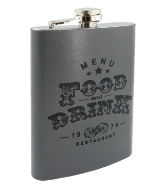 Logotrade promotional item picture of: Hip flask 425119