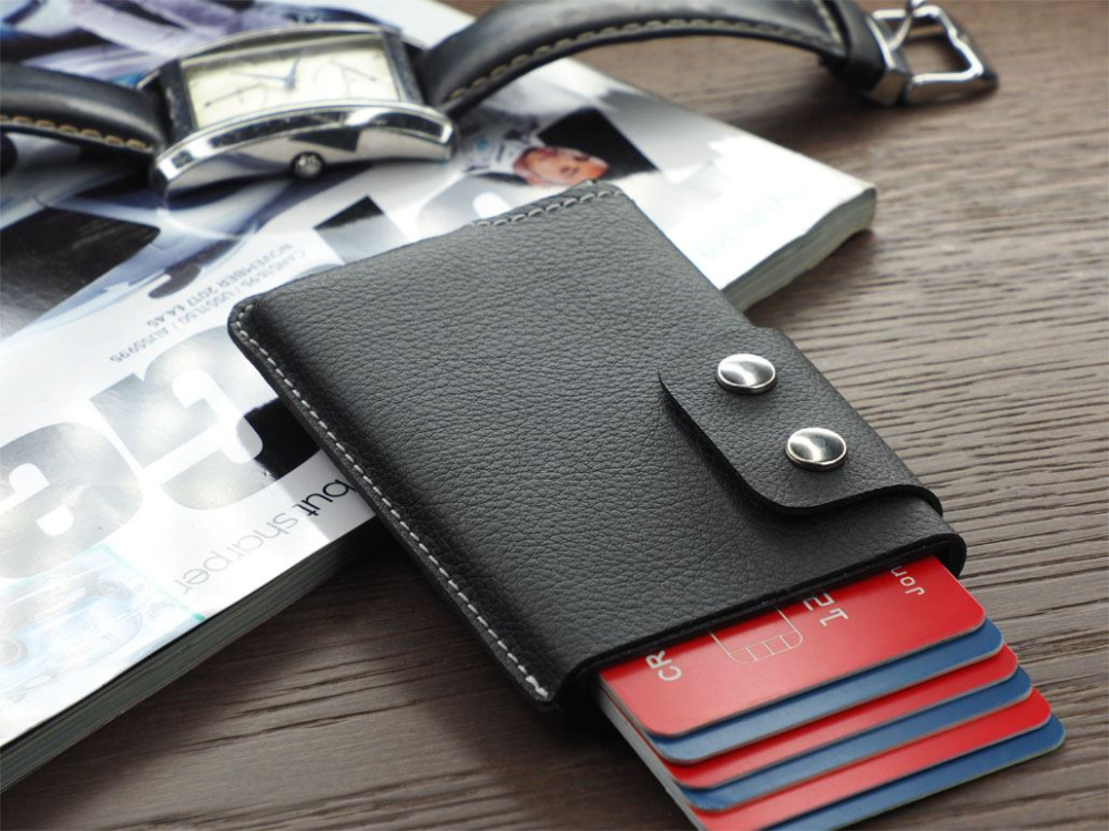 Logo trade promotional merchandise picture of: RFID wallet 545157