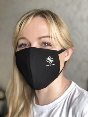 Logotrade corporate gift picture of: VENUS PRO cotton face mask with a pocket an HEPA filter 1378165