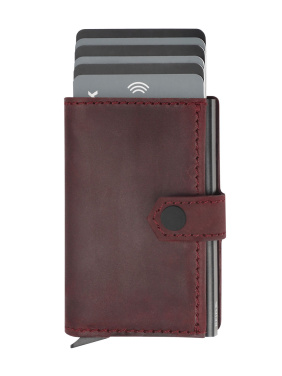 Logo trade promotional products picture of: RFID wallet - Hunter Leather 2109284