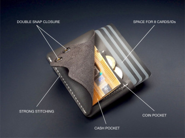 Logo trade corporate gift photo of: Wallet 384131