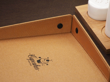 Logo trade promotional giveaways image of: Napkin box 1662280