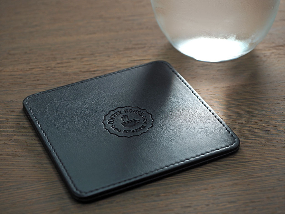 Logo trade promotional items image of: Coaster 1105119