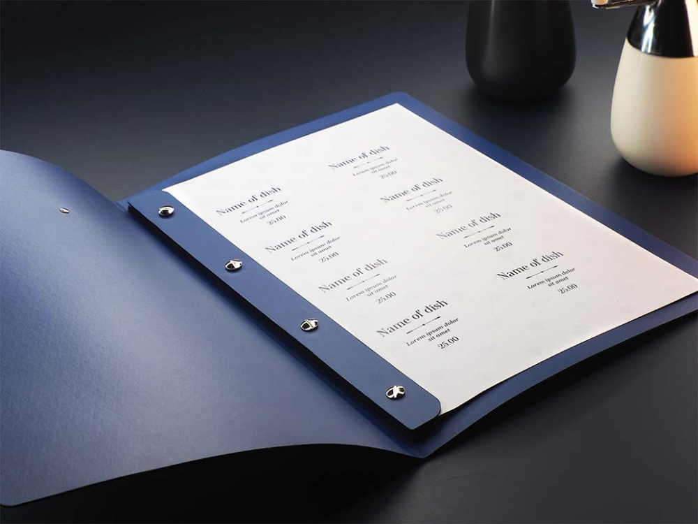 Logotrade promotional product image of: Menu cover 1619243