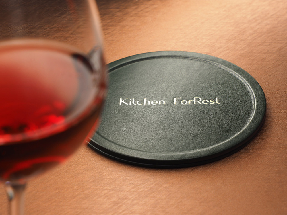 Logo trade corporate gifts picture of: Bottle coaster 1103320