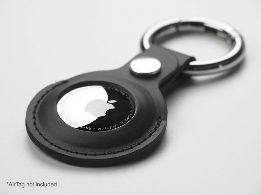 Logo trade promotional giveaway photo of: Keyring with holder for AirTag 1914094