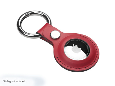 Logo trade promotional merchandise picture of: Keyring with holder for AirTag 1914094