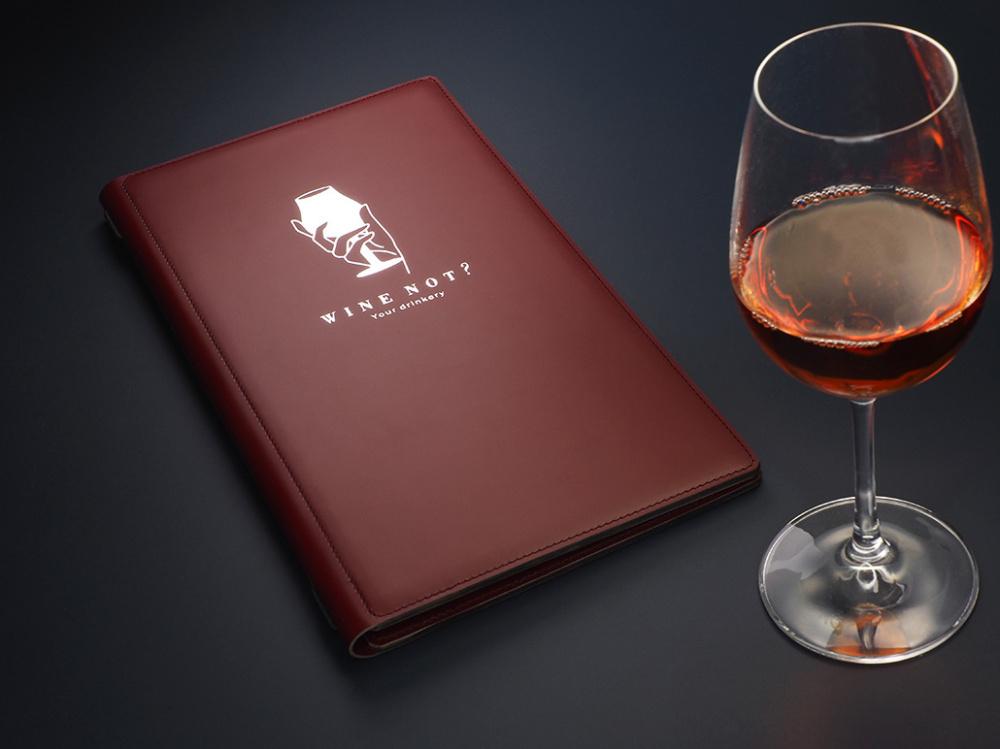 Logo trade corporate gifts picture of: Menu cover Fine Dining Pro 1633094