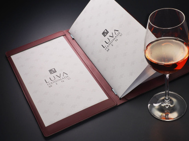 Logo trade promotional merchandise image of: Menu cover Fine Dining Pro 1633094