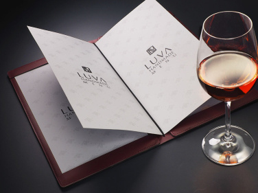 Logo trade promotional products image of: Menu cover Fine Dining Pro 1633094