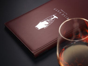 Logo trade corporate gifts image of: Menu cover Fine Dining Pro 1633094