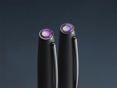 Logo trade corporate gifts picture of: Amethyst Pen set  1288036