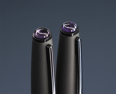 Logotrade corporate gift image of: Amethyst Pen set  1288036