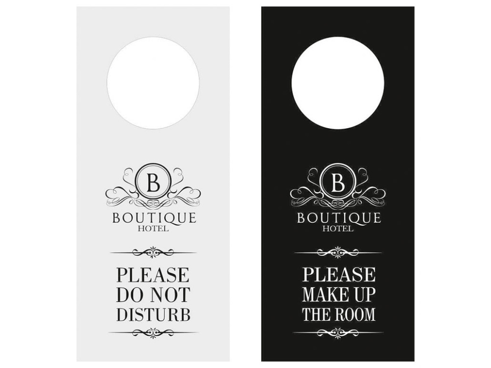 Logo trade promotional products picture of: DND door sign 1007117