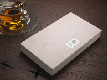 Logotrade promotional merchandise picture of: Wooden bill box 1816121