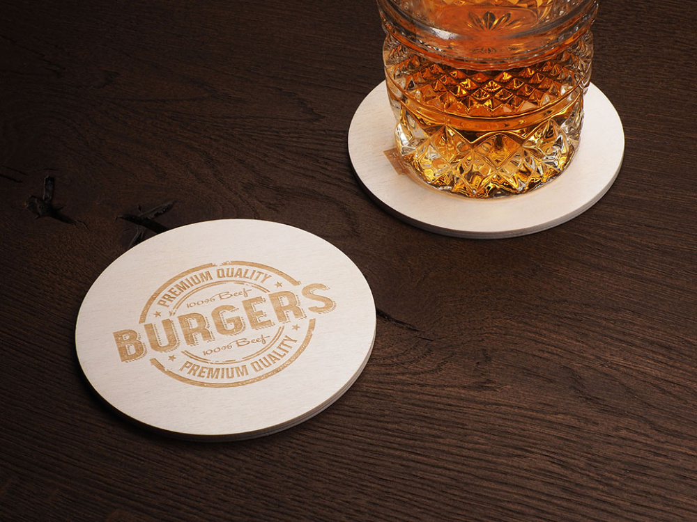 Logotrade promotional item picture of: Coaster 1047121