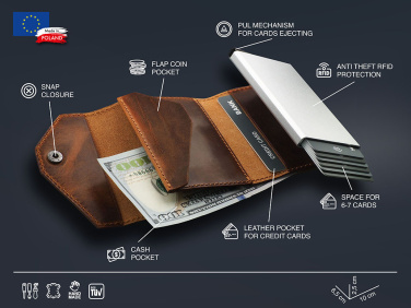 Logo trade promotional items picture of: RFID wallet 1931310