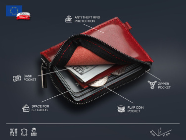 Logo trade promotional gifts picture of: Wallet 1935141