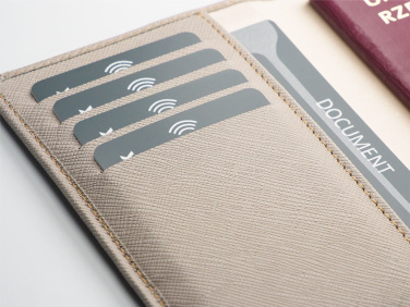 Logotrade promotional item image of: RFID passport case 1301113