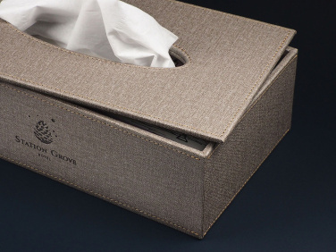 Logo trade promotional items image of: Tissue box 992321