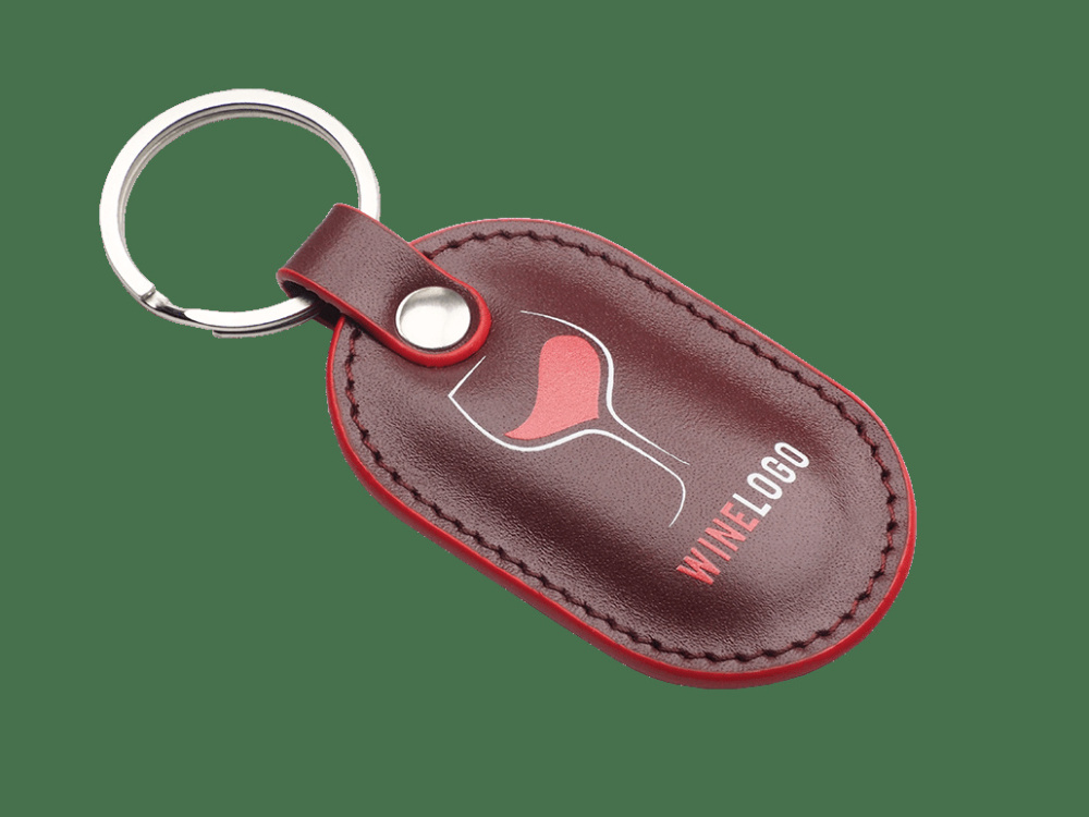 Logo trade business gifts image of: Keyring 561131