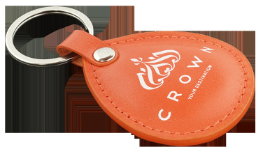 Logo trade promotional giveaways image of: Keyring 573131