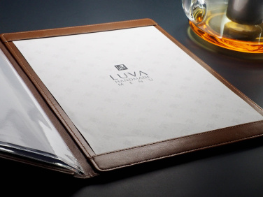 Logo trade advertising products image of: Menu cover Fine Dining Pro 2013119