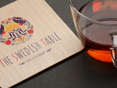 Logo trade promotional item photo of: Coaster 1857121