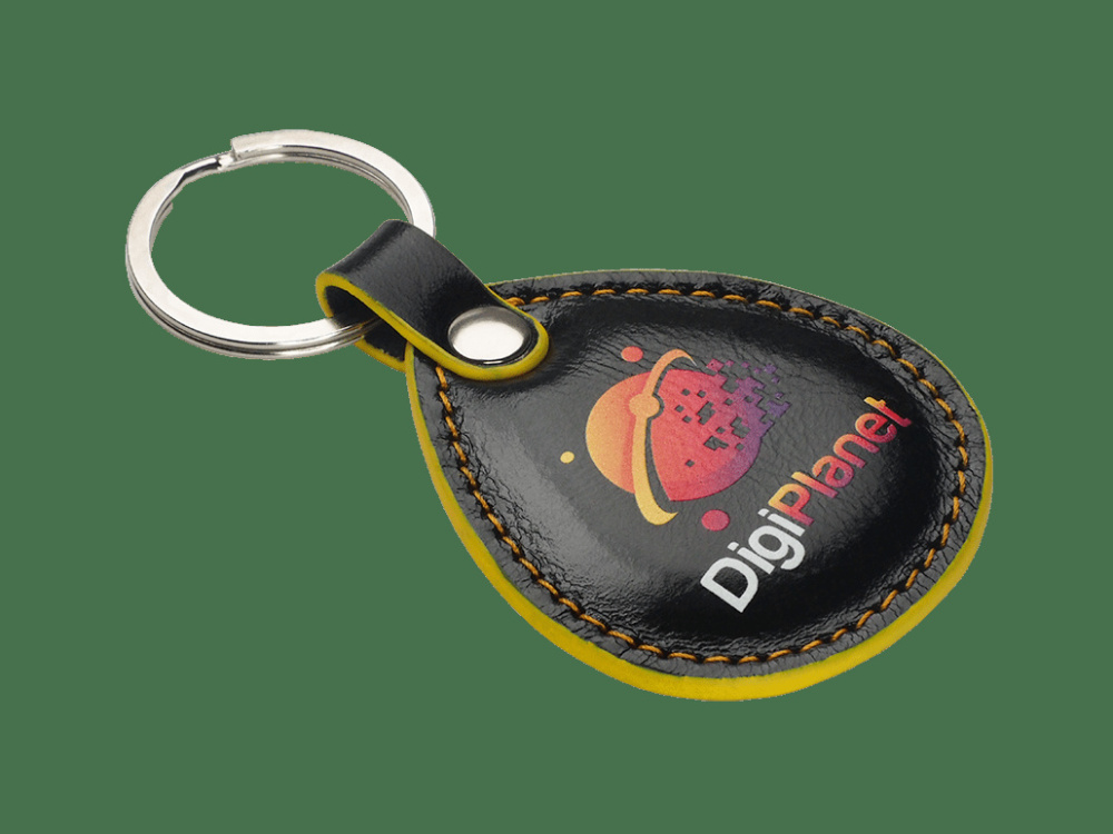 Logo trade corporate gifts image of: Keyring 178011